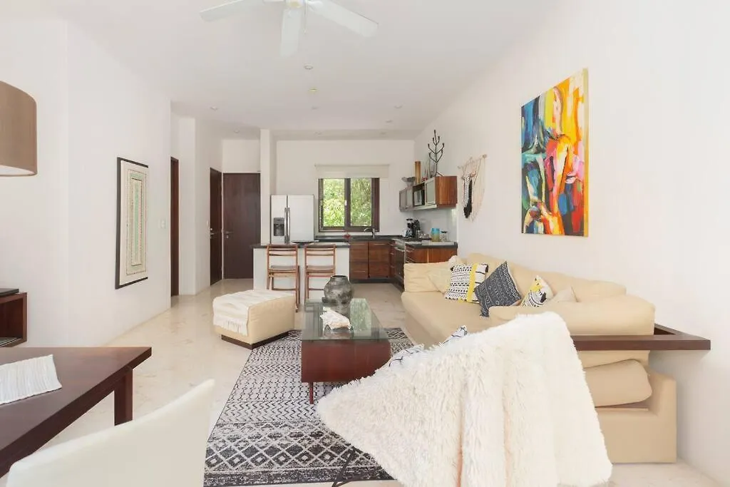 Apartment Intima Resort Tulum - Optional Clothing Condo - Private Jacuzzi